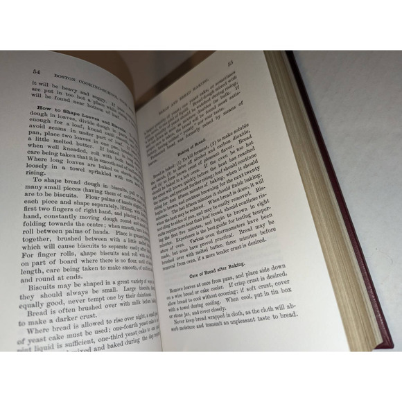 Vtg The Original Fannie Farmer 1896 Cook Book Boston Cooking School Ottenheimer - Picture 8 of 12